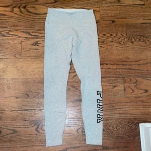 Grey Victoria’s Secret pink leggings